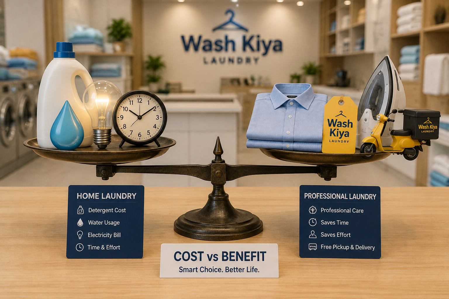 Professional Laundry vs Washing at Home