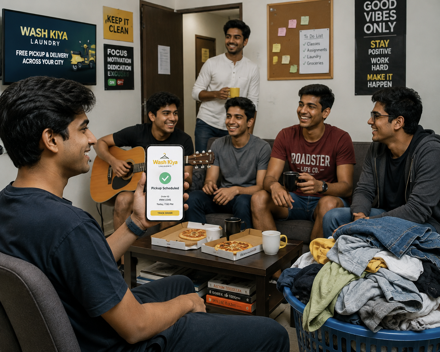 The Laundry Basket That Never Stops Growing - Hostel Student Struggle