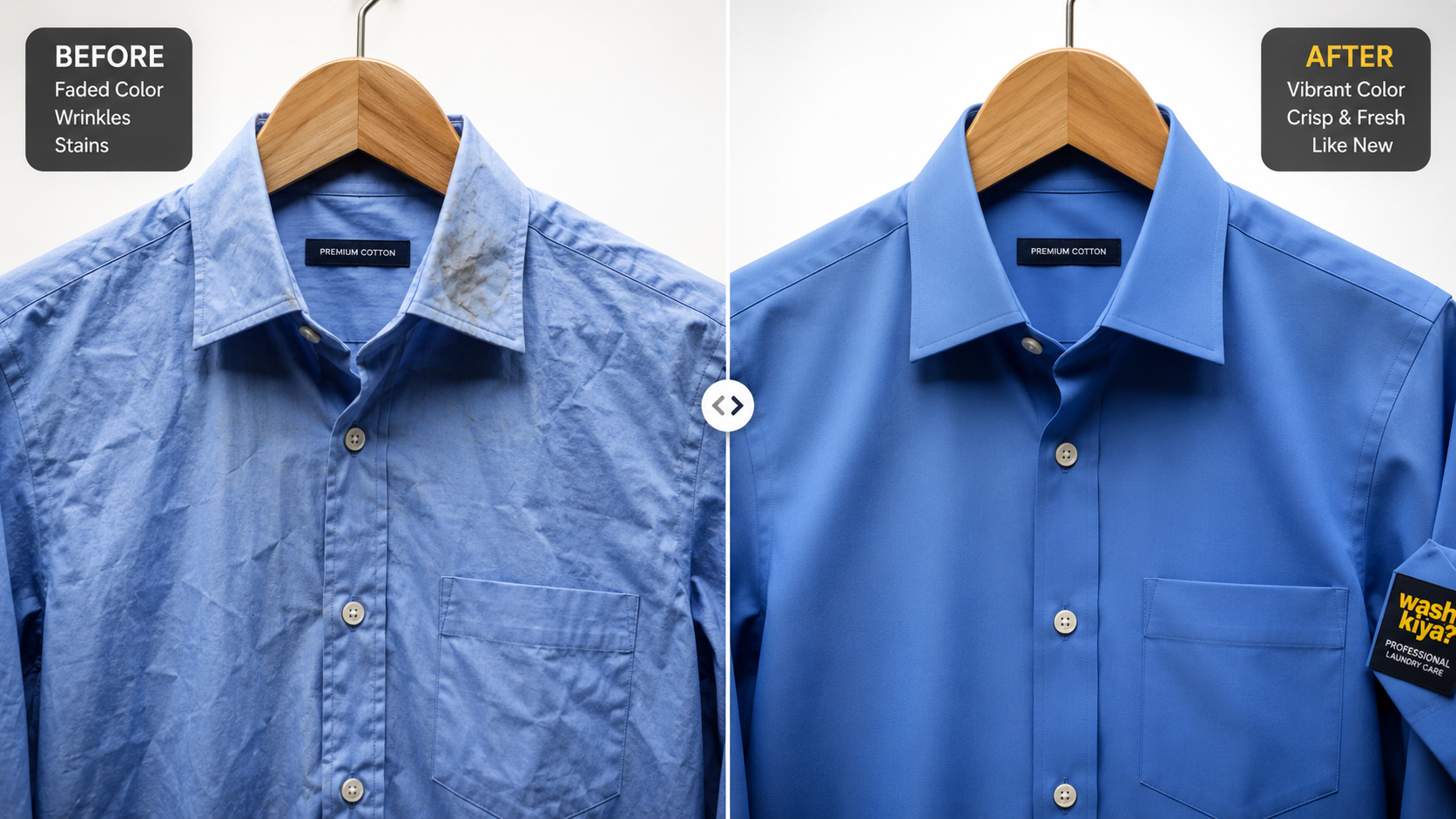 Professional laundry care by Wash Kiya - India's No. 1 laundry franchise for fabric preservation