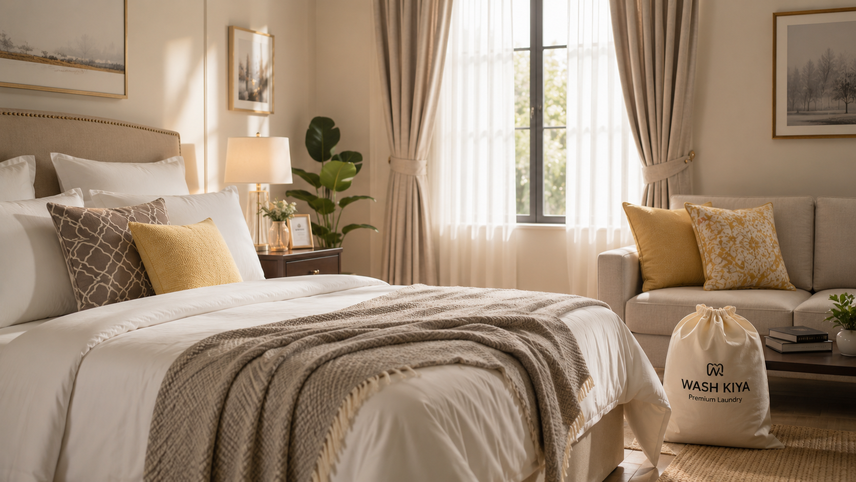 How Wash Kiya Extends the Life of Your Home Textiles - Professional fabric care