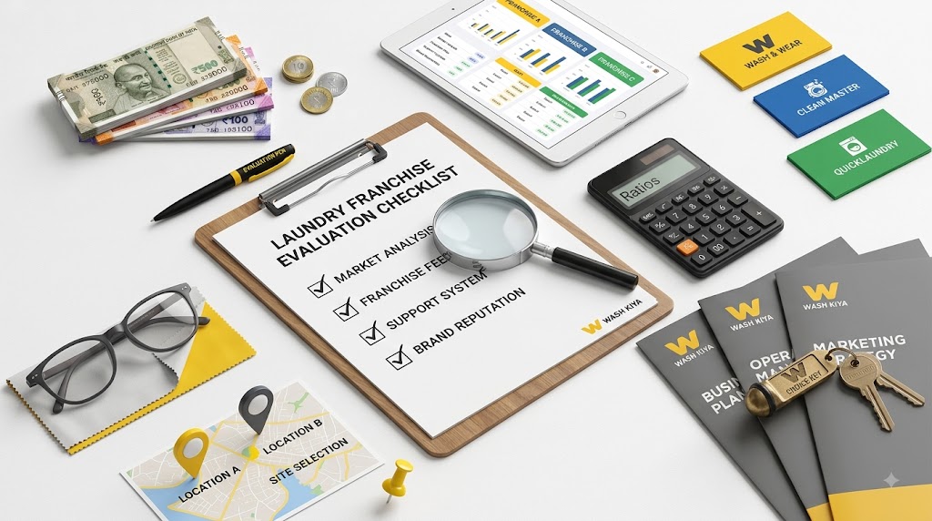 How to choose the best laundry franchise in India - Practical guide for entrepreneurs