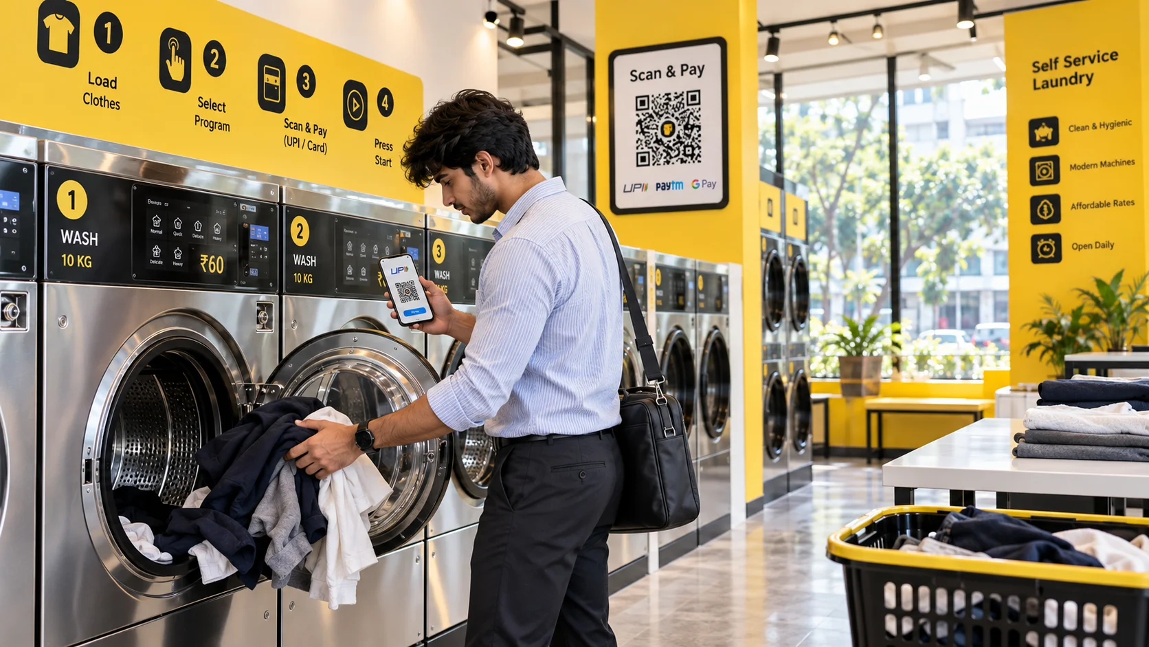 Benefits of Self-Service Laundry for Working Professionals - Wash Kiya