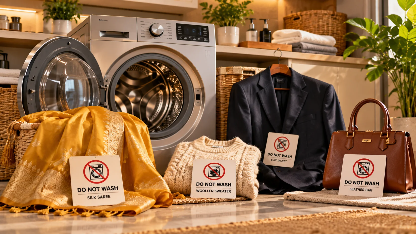Clothes That Should Never Go Into Your Washing Machine - Wash Kiya